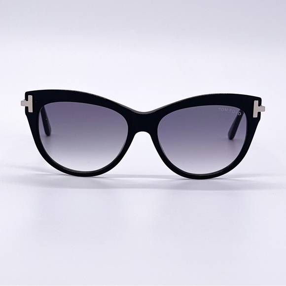 NEW TOM FORD BLACK CAT EYE WOMEN SUNGLASSES TOM FORD - Picture 3 of 8